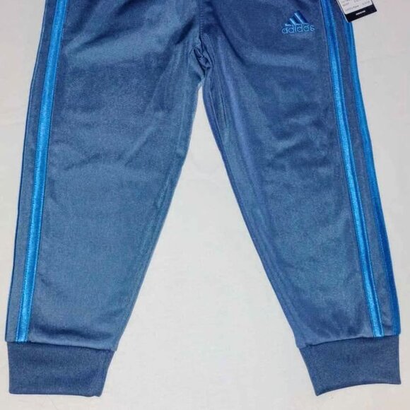 3T Adidas Navy Tricot joggers, NWT - Picture 5 of 6